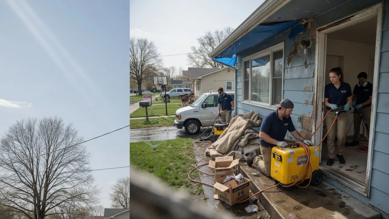 Basement Flood Cleanup in Dravosburg, PA near me